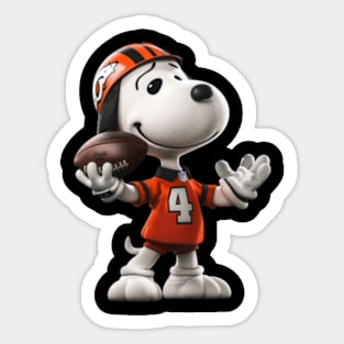 Beagle Has Landed Orioles Logo Edition Sticker